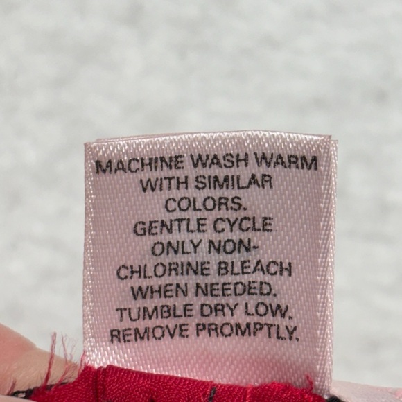 Victoria's Secret Red Lace Slip Nightie Mini Dress Slit M Satin - Picture 4 of 10